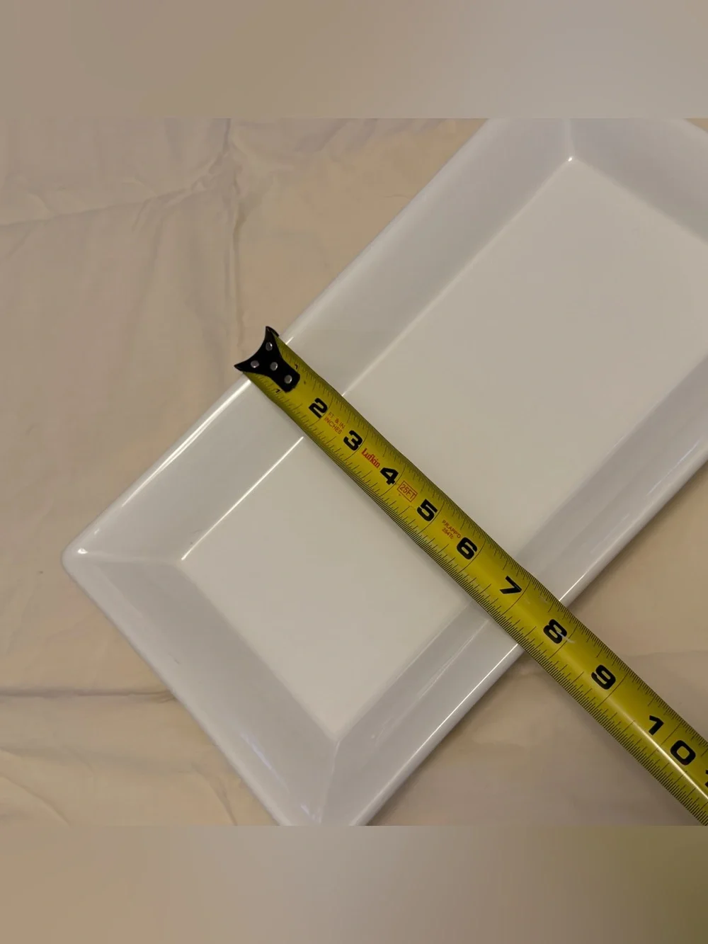 Sur La Table White Ceramic Platter Made in Italy